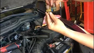 How To Remove / Replace Temperature Sensor Engine Coolant Switch 2003-2007 Honda Accord | DIY Guide