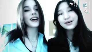 Daneliya Tuleshova on TikTok with Mitesora ( March 17, 2022)