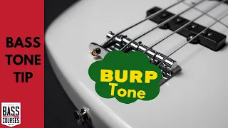 How To Get The Classic Bass Guitar 'Burp' Tone