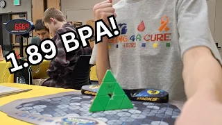 Craziest Pyraminx Round of All Time (2.43 Average)