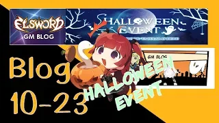 [Elsword NA] GM Blog update 10/23/2019 Halloween event