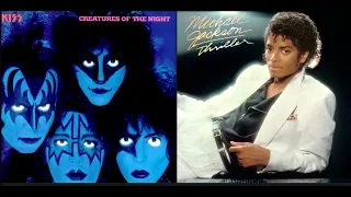 KISS - Creatures Of The Night Vs Michael Jackson - Thriller (For Nino Silva)