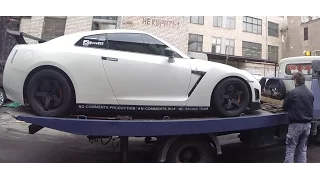 Нам прислали Nissan GTR 1200 л.с.