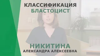 Классификация бластоцист | Никитина Александра Алексеевна | Эмбриолог КОРЛ Казань