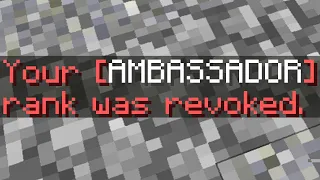 How I Lost Hypixel Ambassador Rank