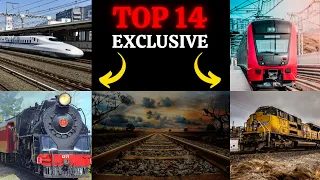 TOP 14 Exclusive Train Journeys!