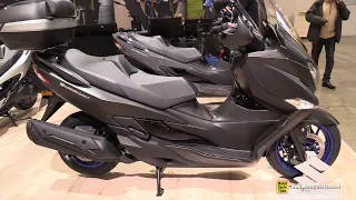 2022 Suzuki Burgman 400 Scooter - Walkaround - 2021 EICMA Milan