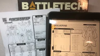 Play faster as a BattleTech newcomer: Print out your own record sheets (or use Flechs Sheets)