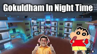 SHINCHAN AND FRANKLIN GOING TO GOKULDHAM SOCIETY IN NIGHT TIME  IN GTA5 || JNK GAMER