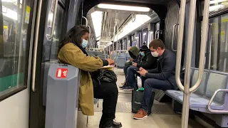 Ratp métro Paris MP89 CC 06 ligne 4 le 14 janvier 2021 IMG 5417