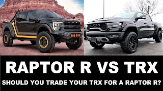 2023 Ford Raptor R VS Ram TRX: How Does The New Ford Raptor R Stack Up Against The Ram TRX?