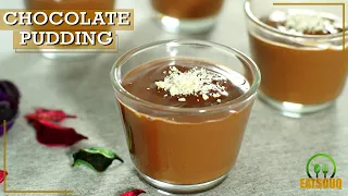 10 Minutes Chocolate Pudding Recipe (Eggless) | How to Make Chocolate Pudding Dessert Recipe