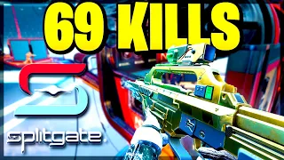 My *NEW* Kill RECORD in Splitgate! 😯 INSANE 69 KILL GAME! (Splitgate Gameplay)