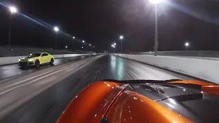 TUNED 570s vs ZL1 1LE 1/4 MILE RUN