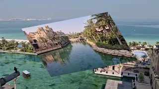 Jumeriah Mina A'Salam  Medinat Dubai . The most impressive and upscale complex in the World [4K]