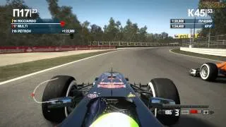 F1 2012 - серия 58 - (Италия - гонка) - часть 2