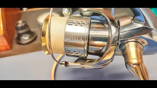 Shimano 18 Stella 3000MHG после не совсем "официального" сервиса