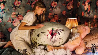 Depressed Girl Hatches Large Egg And It Turns Into Her! | Hatching Movie Recap