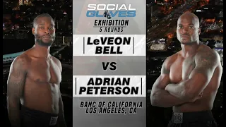 Le'Veon Bell vs Adrian Peterson | Full Fight | Social Gloves 2