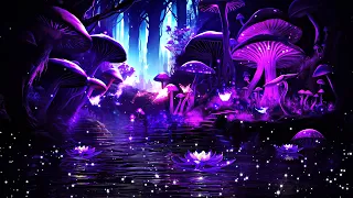 Magical Night 💜 Fall Asleep In Under 3 Minutes 🎵 Calming Relaxing Sleep Music