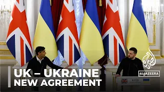 Ukraine, Britain announce security agreement during Kyiv visit by PM Sunak