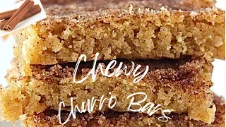 Chewy Churro Bars  | The Perfect Summer Dessert!!