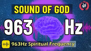 963 Hz Spiritual Frequency, Sound of God for Sleep, Stress Relief & Focus  🧠 [HD Visuals | 1 hour]