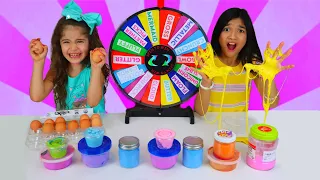 MYSTERY WHEEL OF FIX THIS SLIME CHOOSES OUR SLIME THEME!!