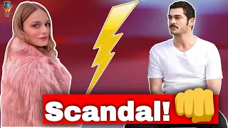 Burak Deniz made a scandal with Nilperi Şahinkaya