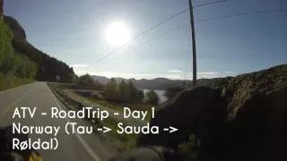 ATV RoadTrip Day1 (Tau - Hjelmeland - Sauda - Røldal)