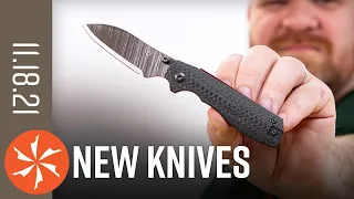 New Knives for the Week of November 18th, 2021 Just In at KnifeCenter.com