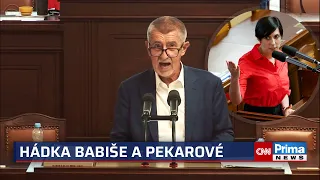 Ostrá hádka ve Sněmovně: Můžu tady říkat, co chci, pustil se Babiš do Pekarové