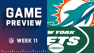 Miami Dolphins vs. New York Jets | Week 11 NFL Game Preview