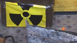 Lead VS Gamma Radiation demonstration