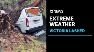 Fire emergencies and damaging storms sweep across Victoria | ABC News