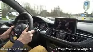 (HD) Audi RS6 Avant C7 0-100 km/h Acceleration!