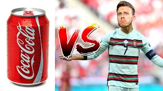 wenn CR7 Coca Cola Hops nimmt... 😂 (Cristiano Ronaldo vs Coca Cola) 🚨