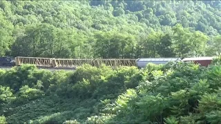 Horseshoe Curve Derailment Aftermath In Person July 26th 2019