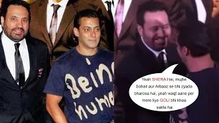 Salman Khan's Strong Emotional Bonding with his Bodyguard Shera | FLASHBACK