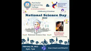 IIC - NATIONAL SCIENCE DAY 28-2-2022