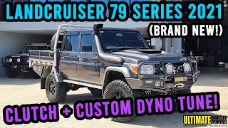 LandCruiser 79 Series! BRAND NEW 2021 model! In for a clutch upgrade & custom dyno tune!