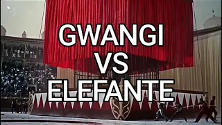 Gwangi vs elefante