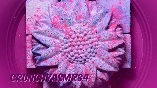 9 Blocks & Big Gym Chalk Flower | Sleep Aid | Oddly Satisfying | ASMR