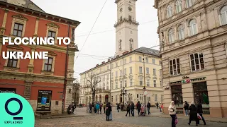 Seeking Refuge in Ukraine’s Western City of Lviv