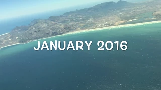 Time lapse of take-off from Cape Town International Airport (CPT)