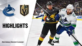 NHL Highlights | Canucks @ Golden Knights 12/15/19