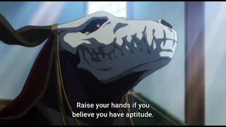 Elias shows his true form to students // The ancient magus bride season 2 episode 2