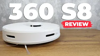 360 S8 Review & Test✅ The best budget robot vacuum with LIDAR and wet cleaning💦