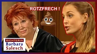 "Na du HOSENSCHE*SSER?" 💩💩  16 Jährige ärgert Angeklagten  | 1/2 | Richterin Barbara Salesch | SAT.1