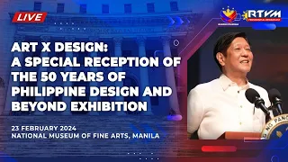 Art X Design: A Special Reception of the 50 Years of Philippine Design and Beyond Exhibition
